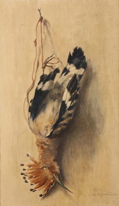 Armando Barabino (1883-1970)cacciagione Appesa