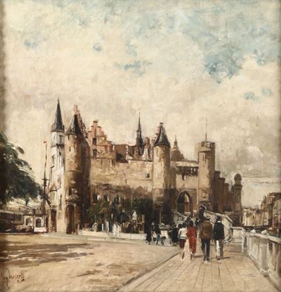 Eugenio Scorzelli (1890-1958/60)il Castello di Anversa