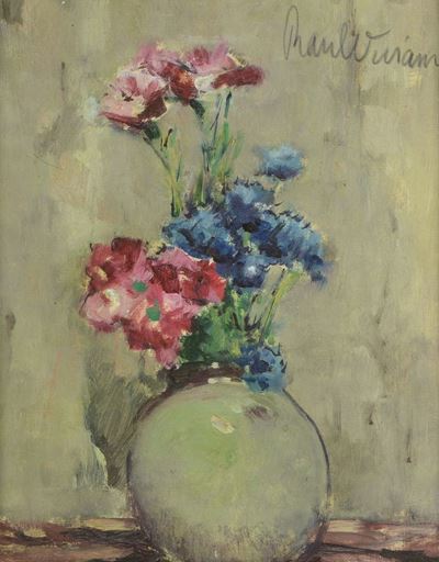 Raul Viviani (1883 - 1965)vaso di Fiori