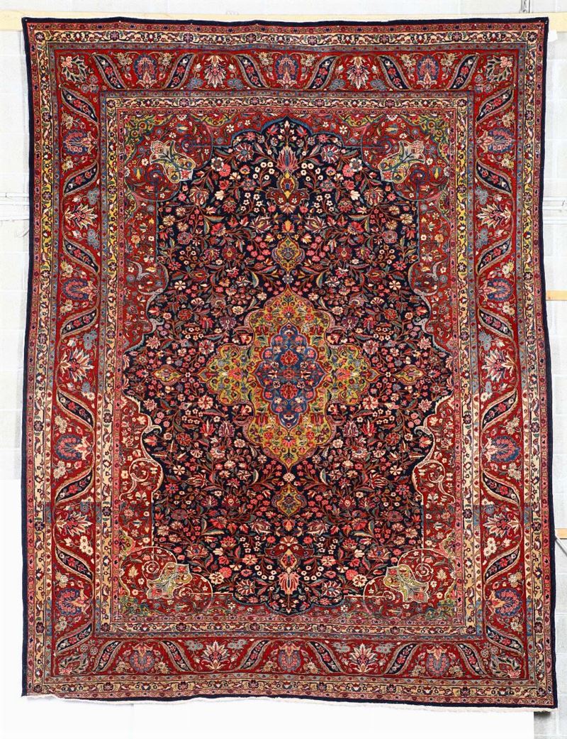Tappeto Kashan Persia, prima metà XX secolo  - Auction Fine Art - Cambi Casa d'Aste