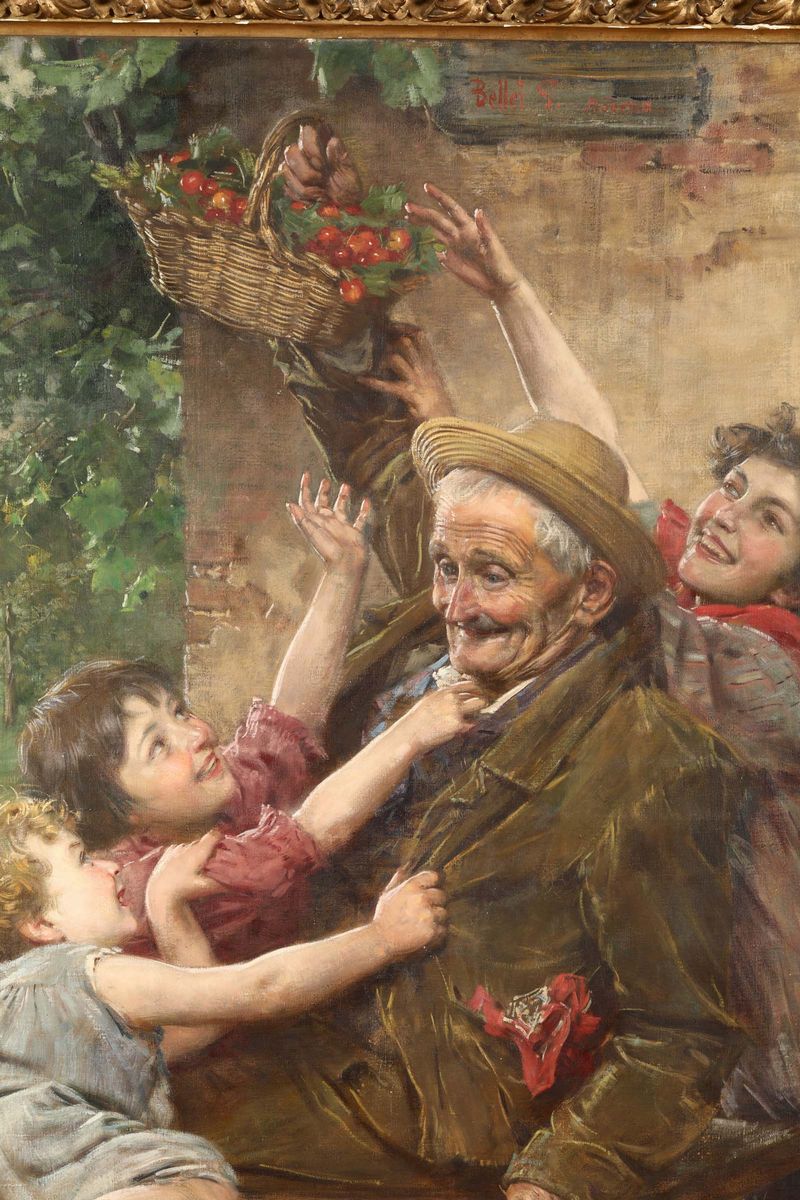Gaitano Bellei (1857-1922)le Ciliegie
