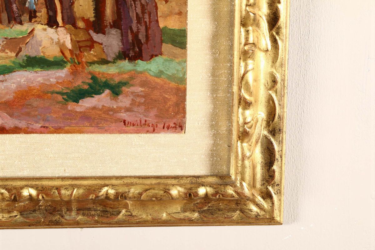 Ulvi Liegi (1859-1939)collina di Montenero, 1924