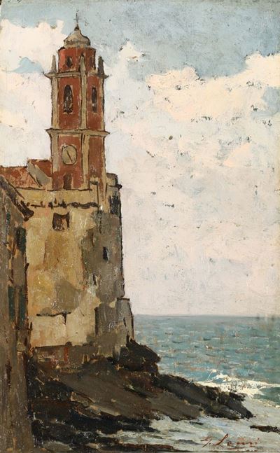 Giovanni Lomi (1889-1969)campanile Ligure