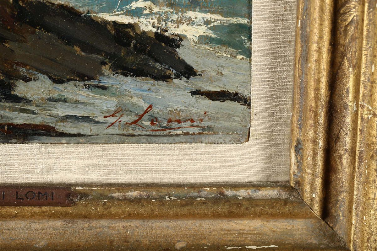 Giovanni Lomi (1889-1969)campanile Ligure