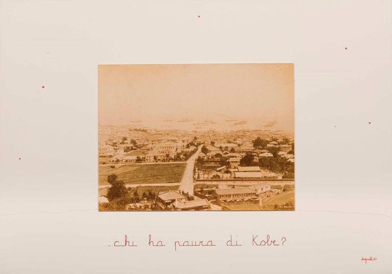 Vincenzo Agnetti (1926-1981)chi Ha Paura di Kobe?, 1980