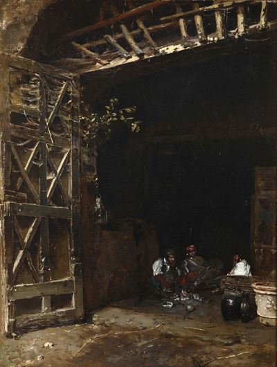 Rubens Santoro (1859-1942)gli Zingari