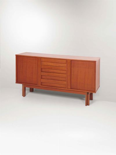 Mobile Contenitore in Legno. Prod. Italia, 1960 Ca.