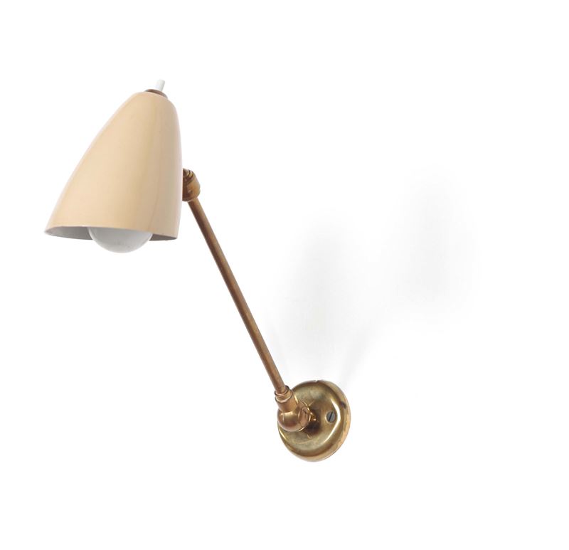 Una lampada da parete  - Auction 20th century furniture - Cambi Casa d'Aste