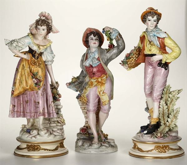 Tre grandi figure Nove, Domenico Poloniato, XX secolo