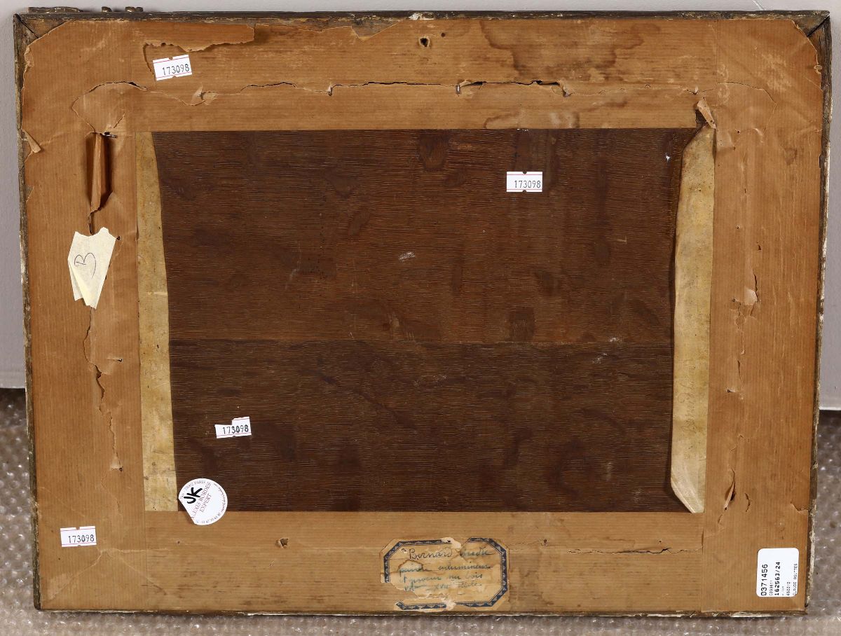 Natura Morta in Cornice Dorata, XVIII-XIX Secolo