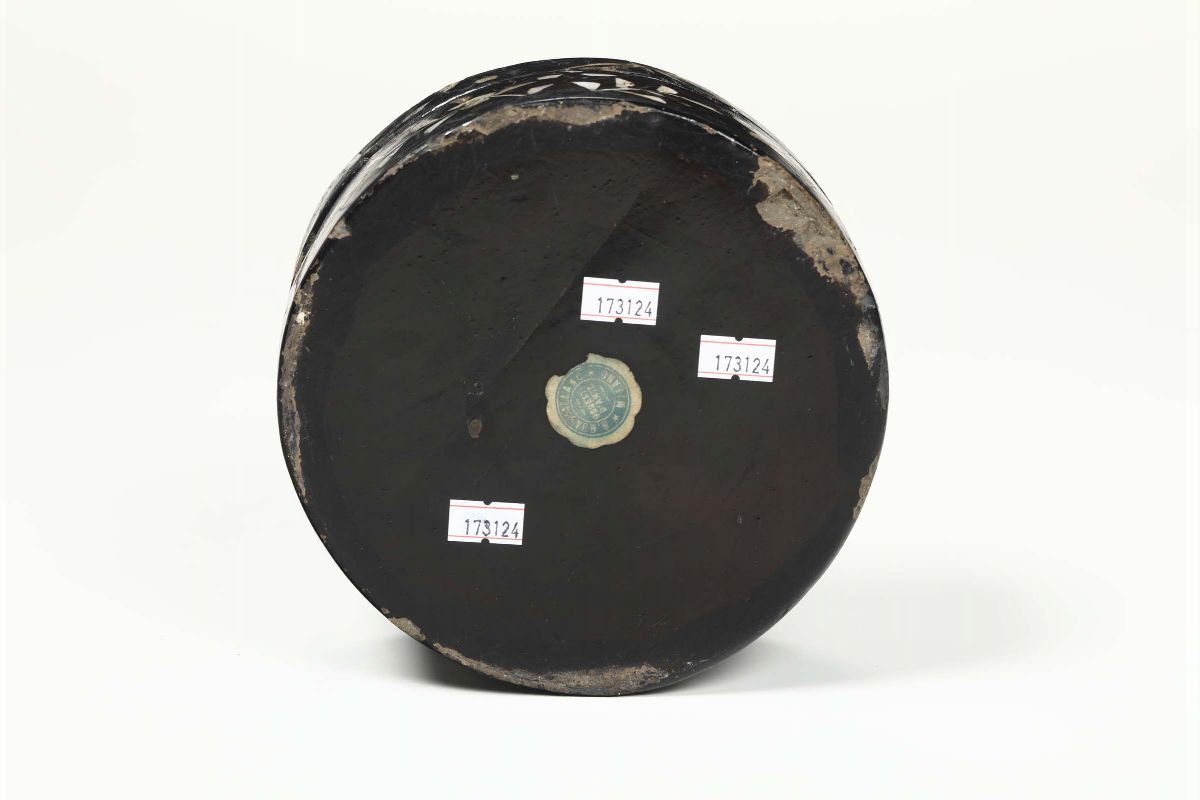 Scatola in Legno Intarsiata in Madreperla, XVIII-XIX Secolo