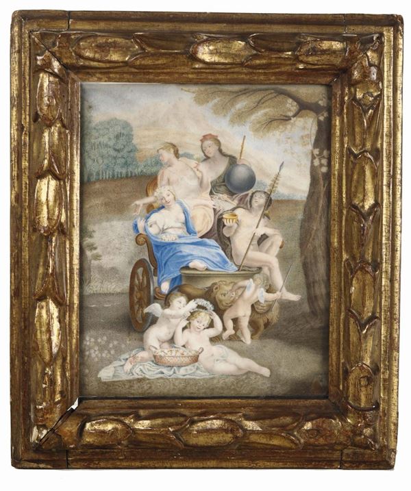 Scuola della fine del XVIII secolo Flora, Cerere e Cibele