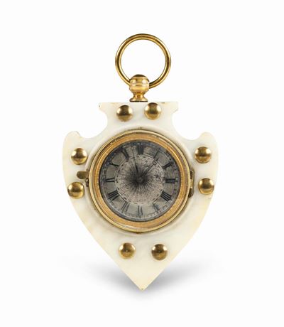 Piccolo Orologio in Marmo, XIX-XX Secolo