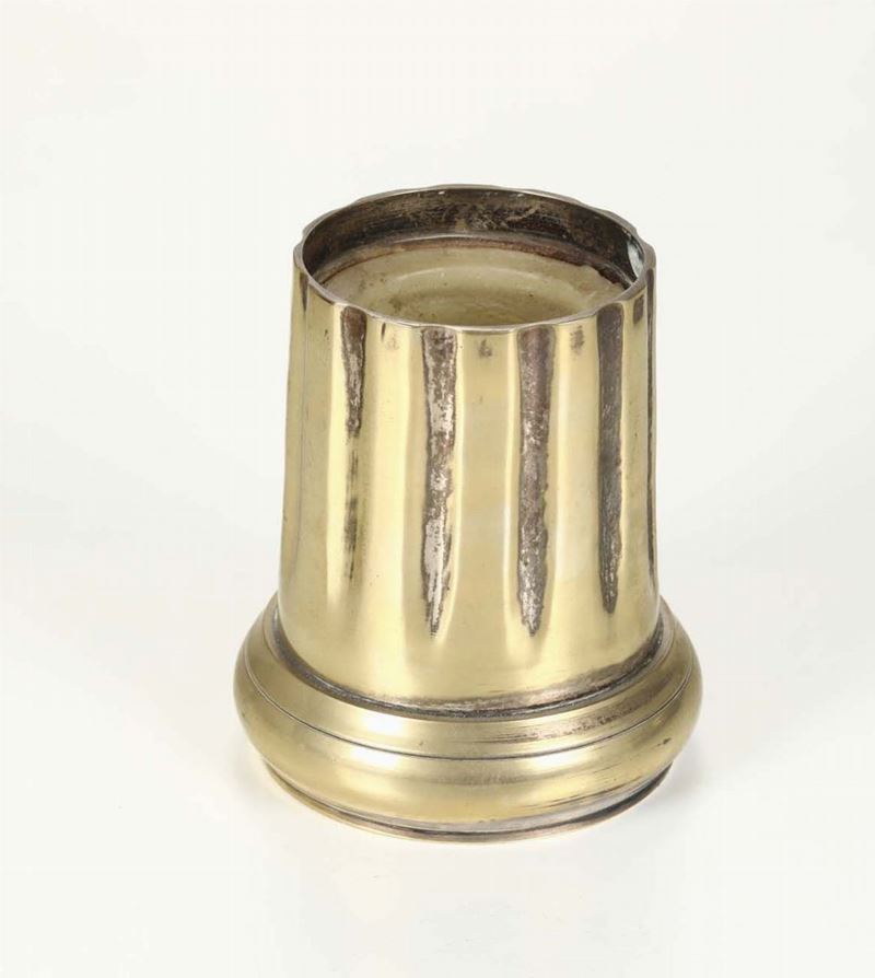 Portapennelli in bronzo dorato  - Auction Timed Fine Art - I - Cambi Casa d'Aste