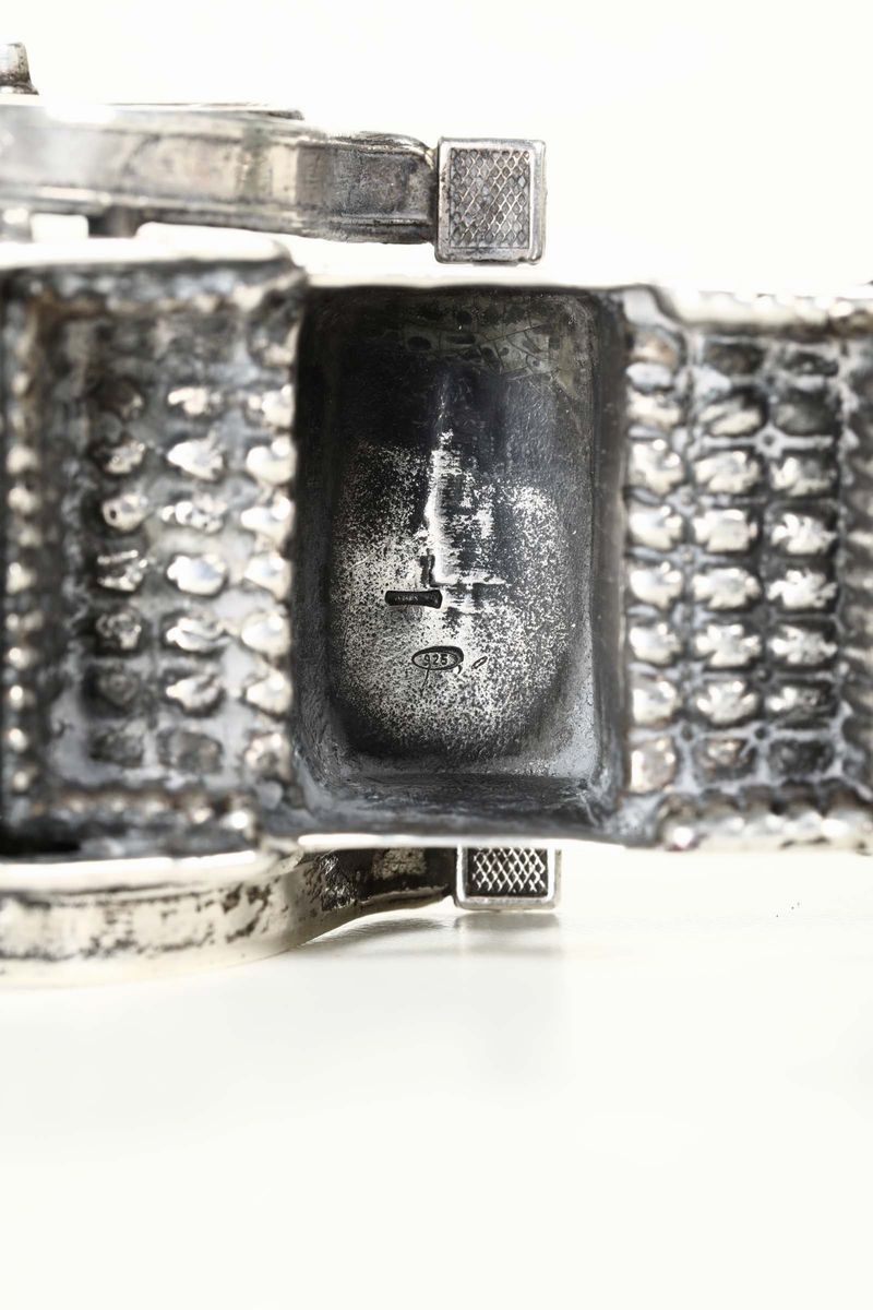 Modellino di Calesse in Argento Sterling, XX Secolo