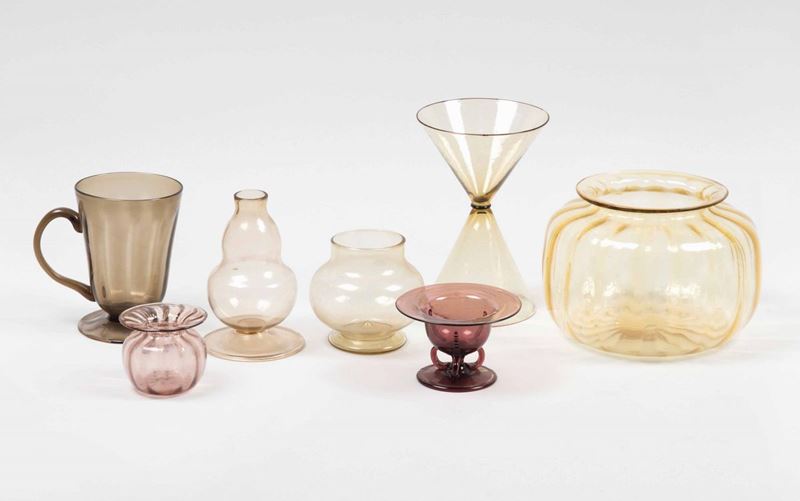 MVM Cappellin e altre vetrerie, Murano, 1925 ca  - Asta Murano '900 - II - Cambi Casa d'Aste