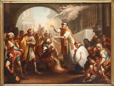 Paolo Gerolamo Brusco (savona 1742-1820)miracolo della Mula