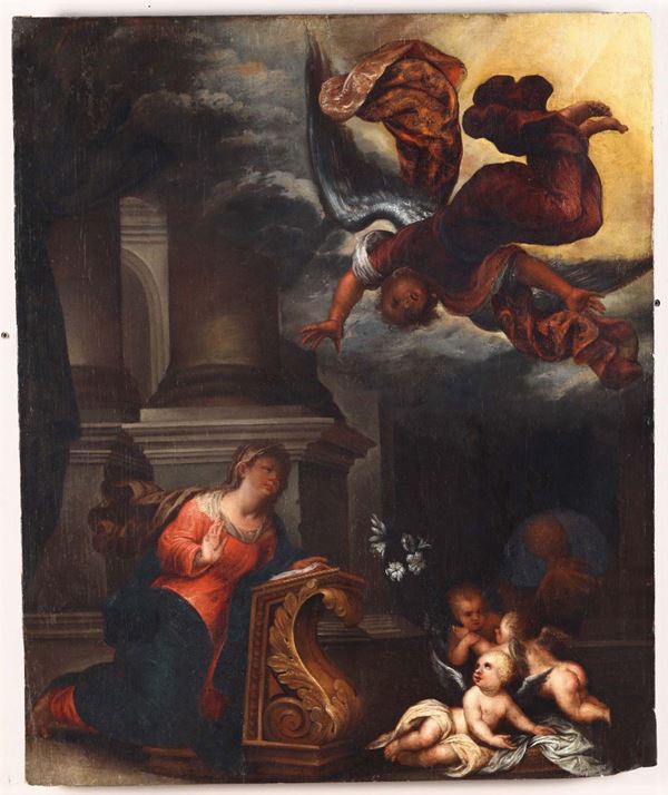 Andrea Ansaldo (1584-1638) Annunciazione