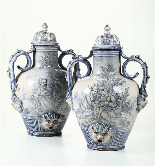 Coppia di idrie Italia, XX secolo