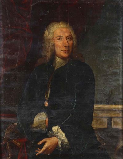 Scuola Italiana del XVIII Secoloritratto di Gentiluomo