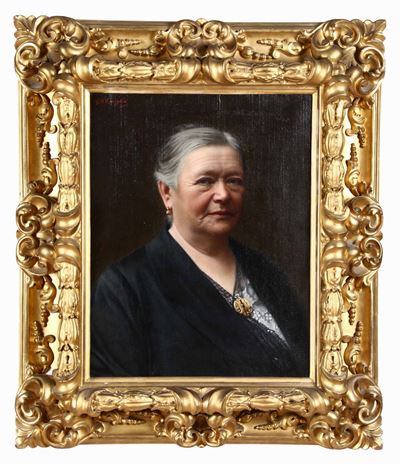 Giovanni Battista Torriglia (1858-1937)ritratto Femminile