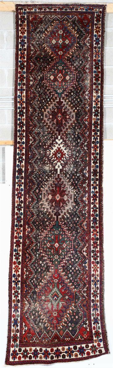 Passatoia persiana, inizio XX secolo  - Asta Antiquariato - Cambi Casa d'Aste