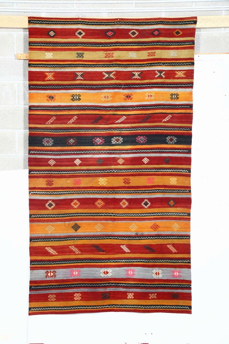 Kilim Persia prima metà XX secolo  - Asta Antiquariato - Cambi Casa d'Aste