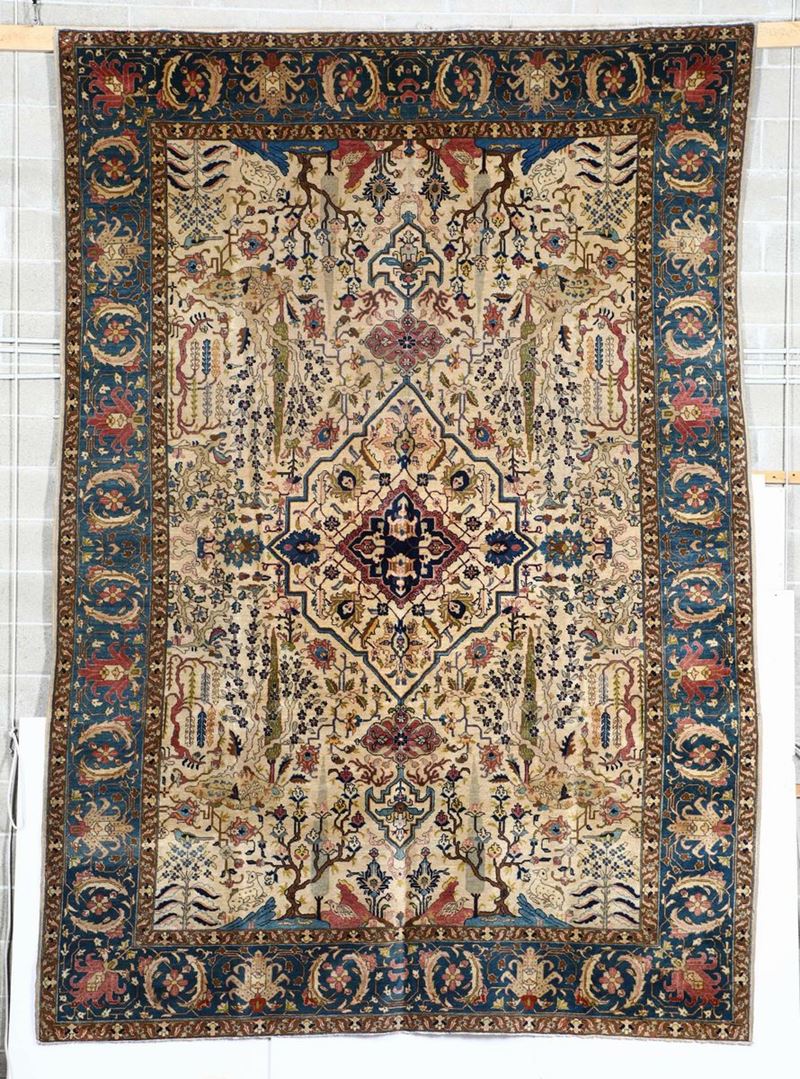 Tappeto Indo Persiano inizio XX secolo  - Asta Antiquariato - Cambi Casa d'Aste