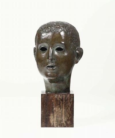Giovanni Servettaz (1892 - 1973)volto Maschile