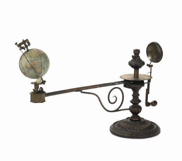 Planetario o Tellurio, fine XIX secolo