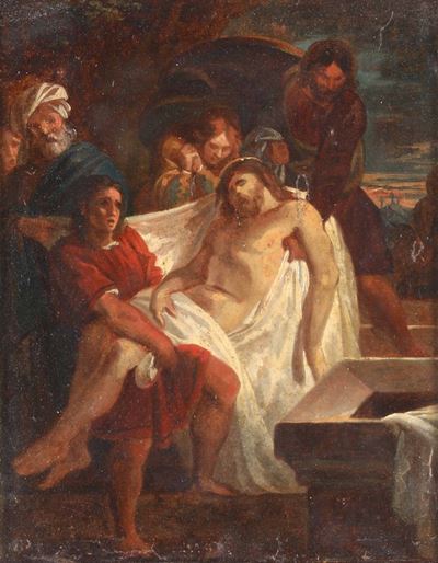 Alessandro Guardassoni (1819-1888)deposizione nel Sepolcro