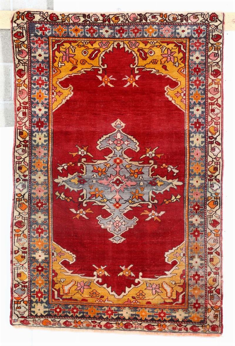 Tappeto Kula Anatolia inizio XX secolo  - Asta Asta a Tempo Antiquariato - I - Cambi Casa d'Aste