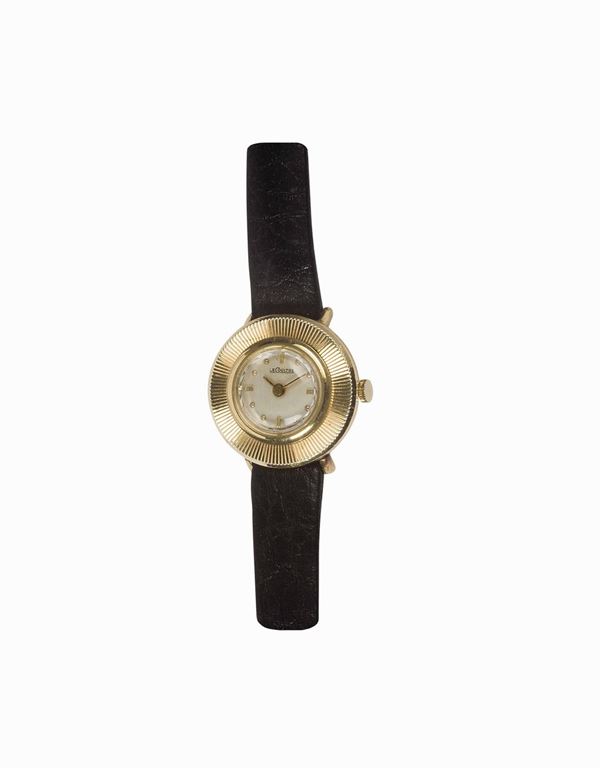 LeCoultre, orologio da donna, in oro giallo 18K, a carica manuale. Realizzato nel 1960 circa