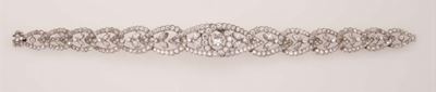 Bracciale con Diamanti Taglio Brillante e Navette
