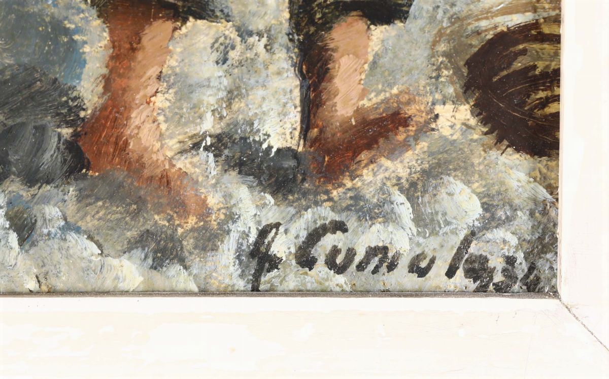 Armando Cuniolo (1900-1955)pescatori, 1934