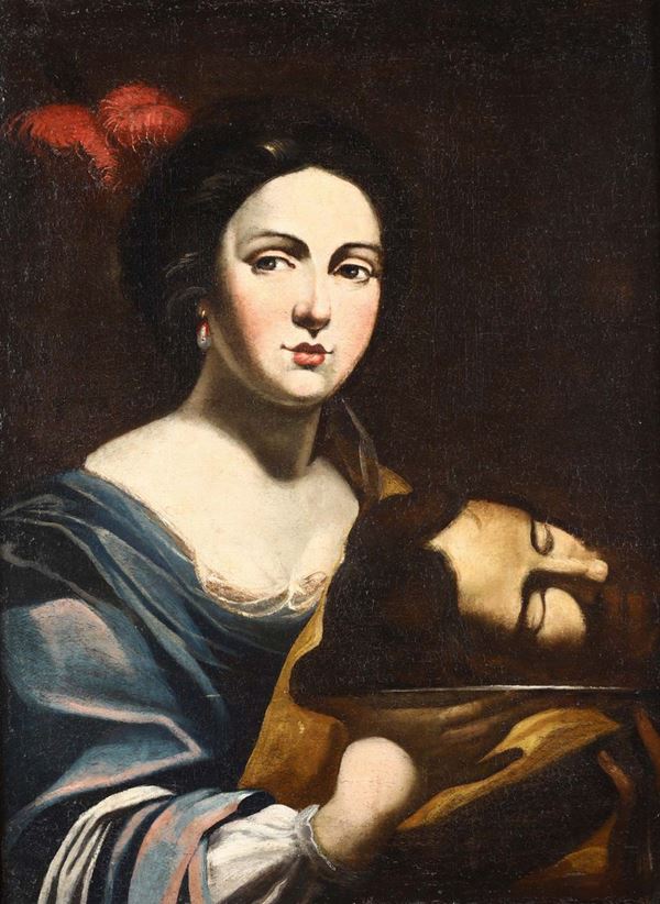Scuola del XVII secolo Salomè con la testa del Battista