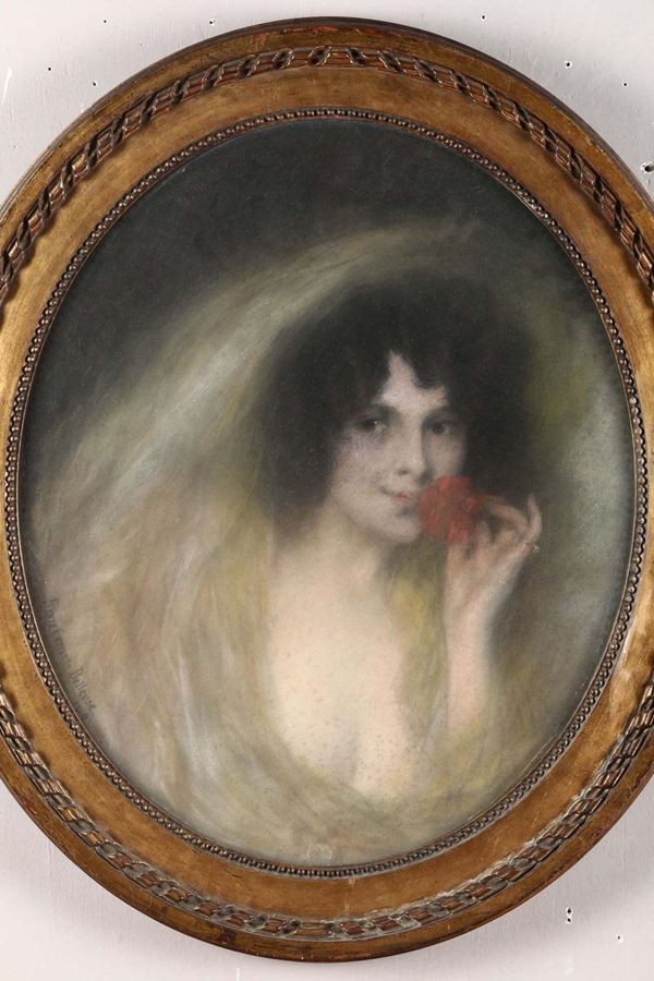 Pierre Carrier-Belleuse Ritratto femminile, 1910