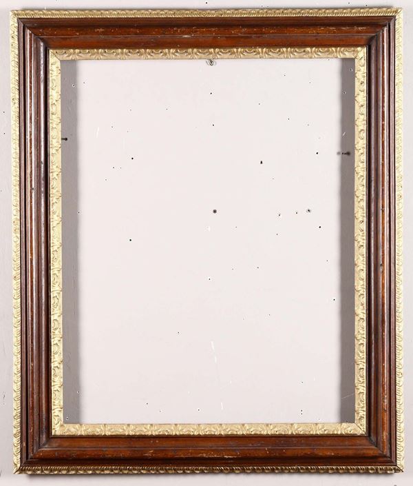 Cornice in legno laccato e dorato, Veneto XVIII-XIX secolo