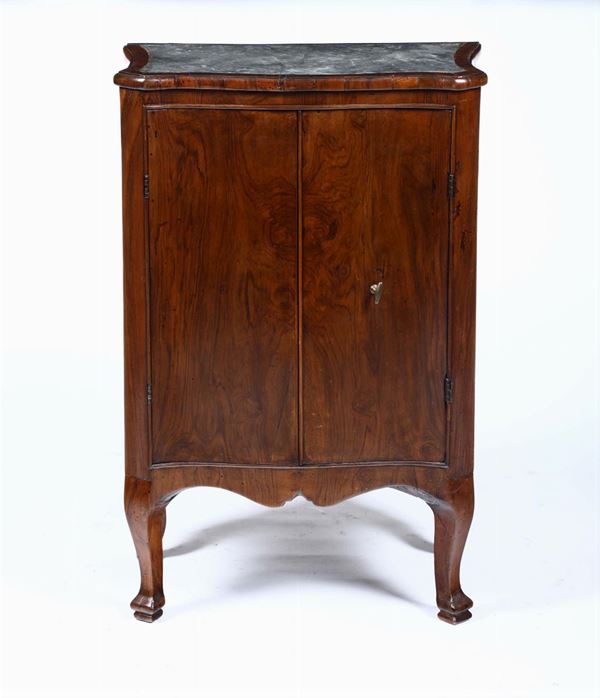 Mobiletto a due ante, XIX secolo