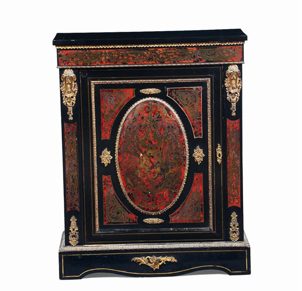 Credenza boulle ad un’anta, XIX secolo