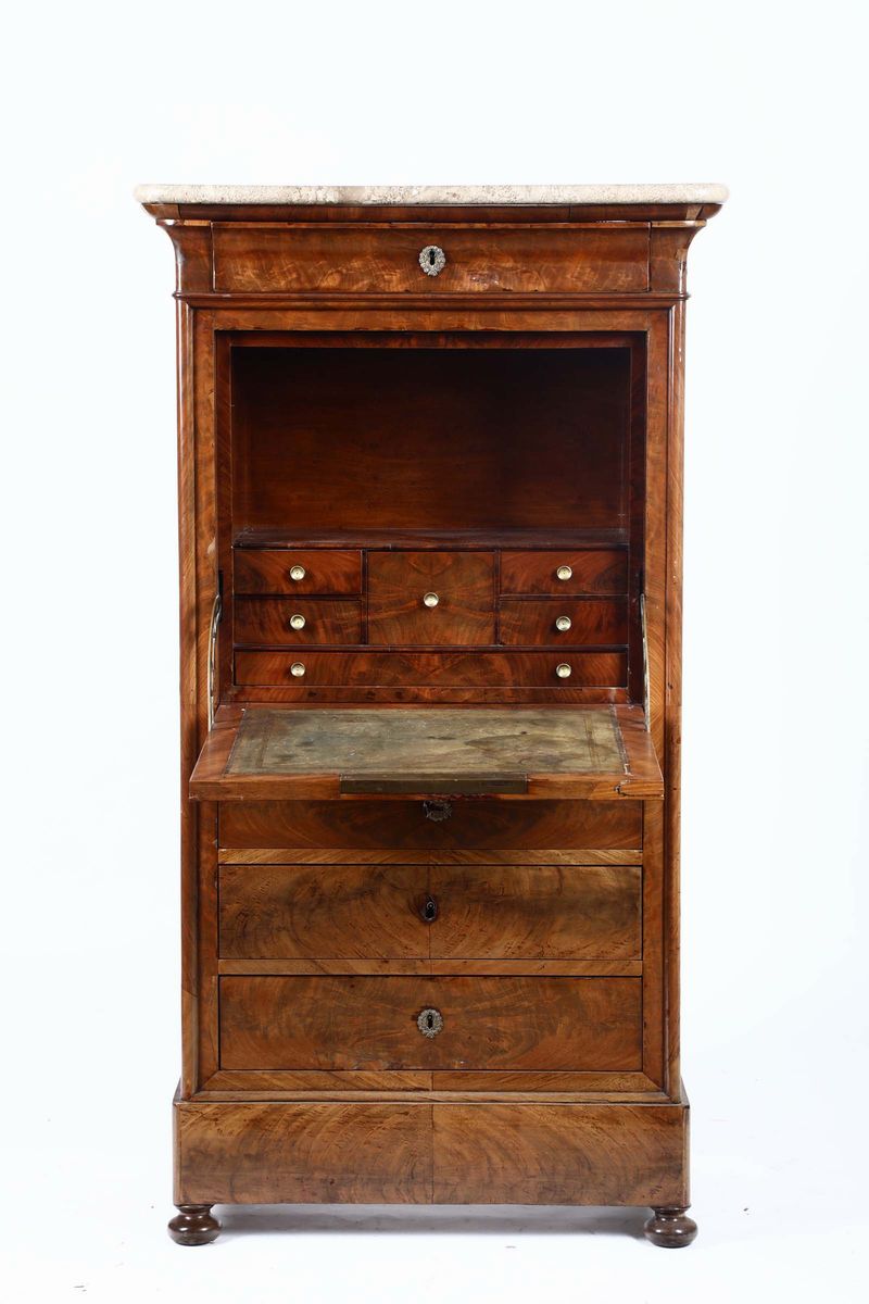 Piccolo Secretaire Lastronato, XIX Secolo