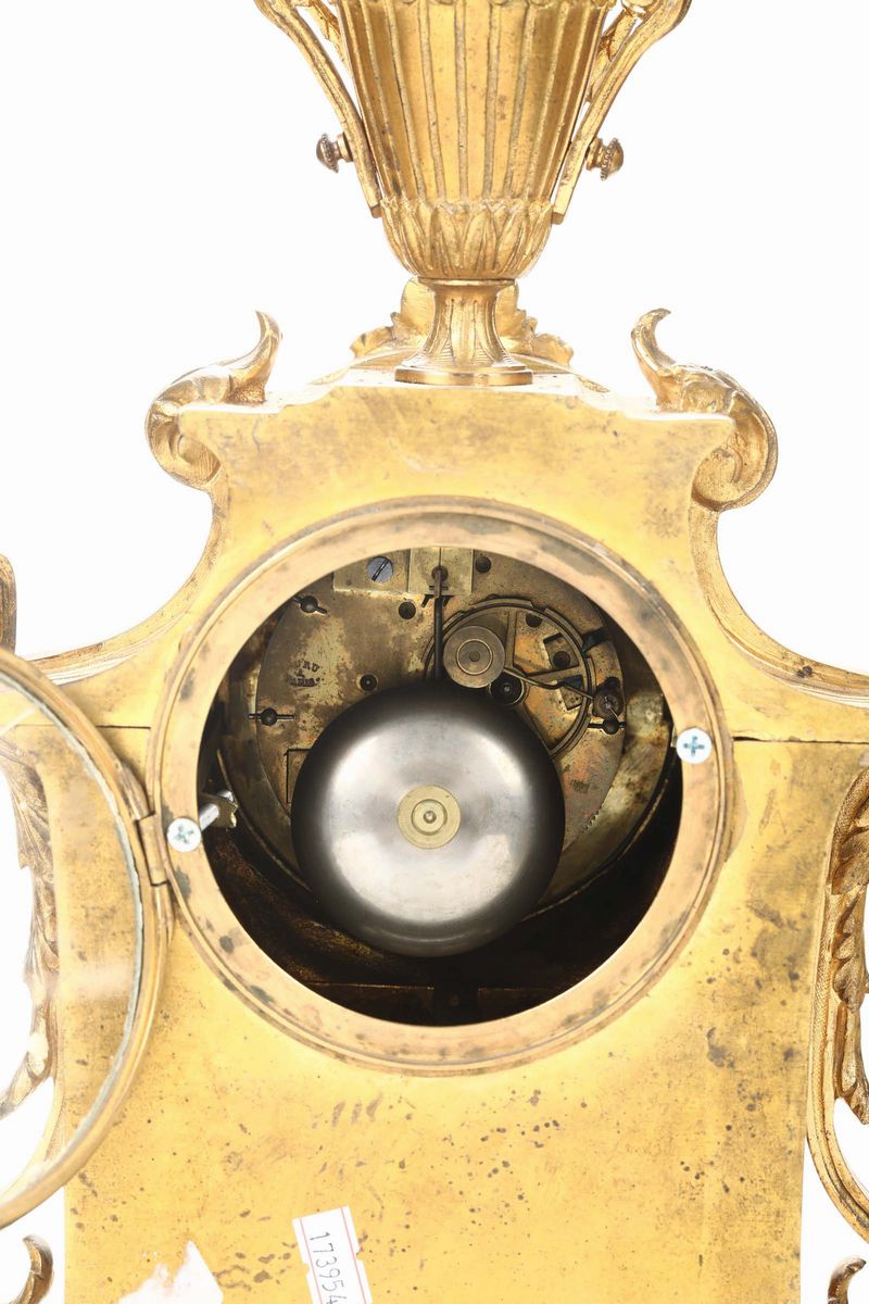 Trittico in Bronzo Dorato, Francia XIX Secolo