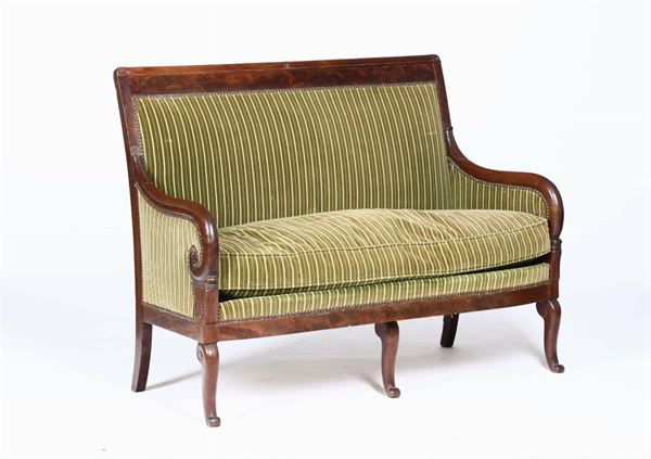 Divanetto a due posti, XIX-XX secolo