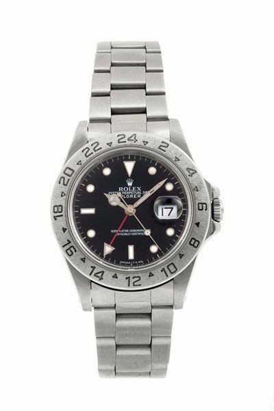 Rolex, Oyster Perpetual Date, Explorer II, Superlative Chronometer, Officially Certified, Cassa N...