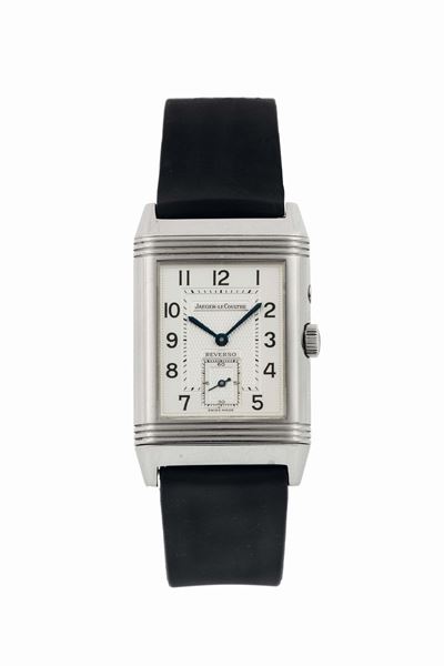 Jaeger Lecoultre, Reverso, Duoface Night And Day, Ref. 270.8.54. Orologio da Polso, di Forma Rett...