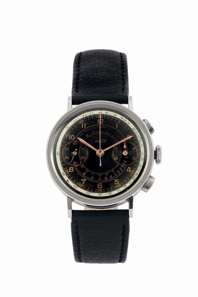 Tissot, Cal.33.3, Black Snail Dial Tachy-pulsometer, Raro, Orologio da Polso, Cronografo, in Acci...