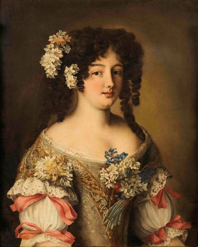 Jacob Ferdinand Voet (anversa 1639 - Parigi 1700 Circa)ritratto di Ortensia Mancini
