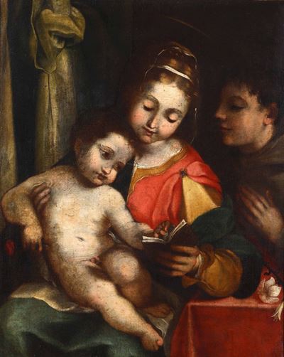 Scuola Emiliana del XVII Secolomadonna con Bambino