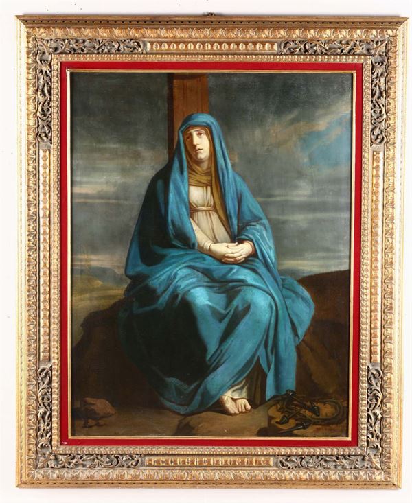 Scuola napoletana del XVII secolo Vergine