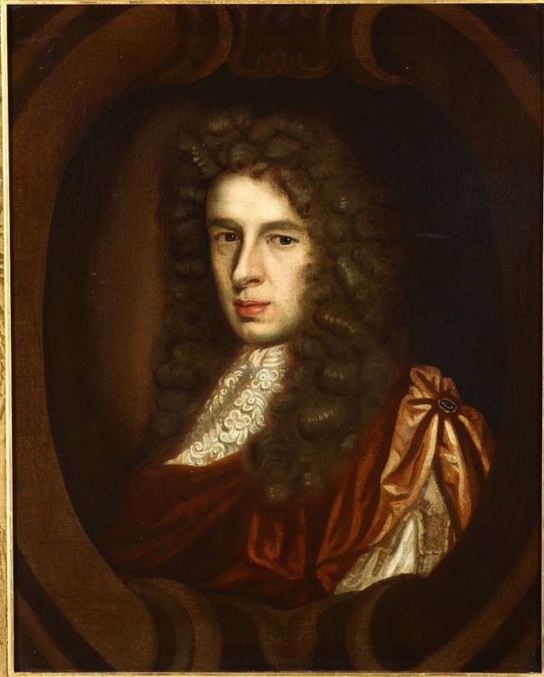 Scuola francese del XVIII secolo Ritratto di gentiluomo